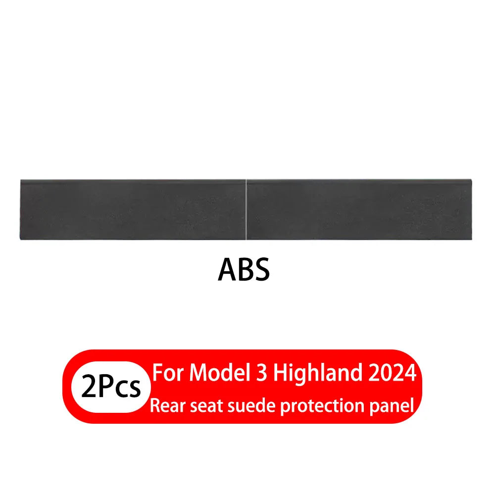 2 4 8Pcs ForTesla Model3/Y Highland 24-25ABS Front Rear Door Sill Protector Threshold Strip Anti-kick Guard Panel Waterproof Pad