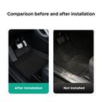 For Tesla Model Y 2021-2024 Floor Mat Left and Right Hand Drive TPE Carpet Waterproof Weather-resistant Foot Pads Mats