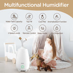Sejoy Home Aromatherapy Air Humidifier Diffuser for Bedroom 5L Smart U