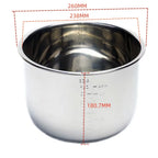 304 stainless steel inner pot 8L rice cooker pressure cooker with double bottom universal