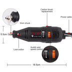 180W Electric Dremel Mini Drill Electric Drill orbital polisher  Rotary Tool grinder  Mini-mill Grinding Machine