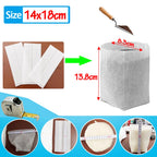 100-200Pcs Nursery Bags Plant Grow Bags Biodegradable Non-woven Fabric Seeds To Sow Flower Pot For Home Garden Accessories Tools