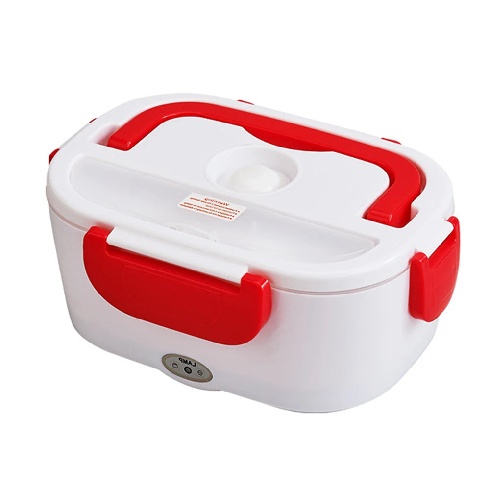 Portable Electric Food Warmer Heater, 12-24V 110/220V Lunch Box For Home Car Use, Food Container Rice Container Dinnerware Sets