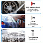 300W 30Bar Cordless High Pressure Car Washer Spray Water Gun 12000mAh