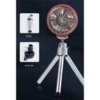 Portable USB Mini Cooling Fan with Tripod Bike Handlebar Electric Fan