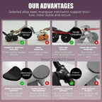 AB Roller Wheel Automatic Rebound Abdominal Muscle Training Push-up Abdominal Roll Elbow Flat Plate Home Fitness Exercise