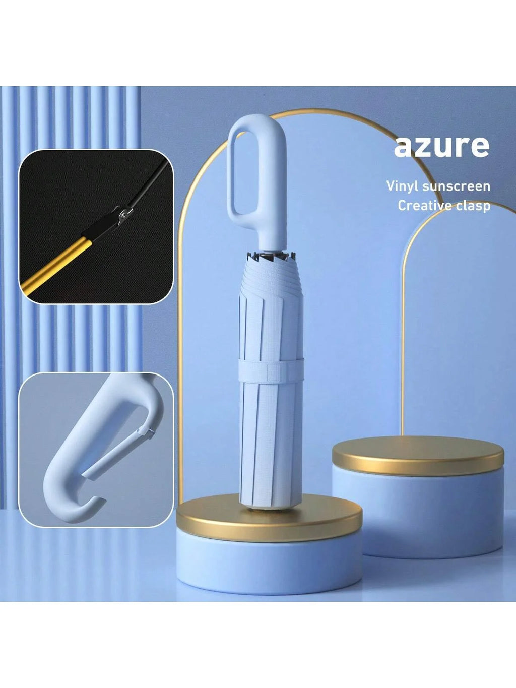 Strong Windproof Automatic Umbrella 72 Bones Sunshade Uv Protection Folding Men's Umbrella Buckle Rain Large Parasol for Women