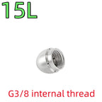 G3/8 Internal Thread Sewer Cleaning Nozzle Pipeline Dredging Tool High Pressure Cleaning Machine Nozzle Stainless steel Material