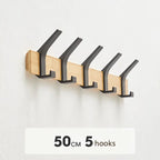 Stylish Nordic Fashion Coat Rack Wall Mount Hanger with Hooks for Clothes Keys Hats Hallway Living Room Furniture Decor