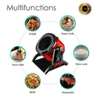 Kitchen equipment, automatic cooking machine, intelligent drum type