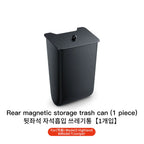 YZ For Tesla Model 3 Y Juniper Highland Rear Seat Storage Box Organizer Car Center Console Bins Backseat Trash Can Garbage Bag