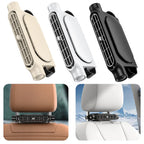 Portable Car Seat Fan with Three Speed Settings Adjustable Airflow USB Powered for Front and Rear Seats