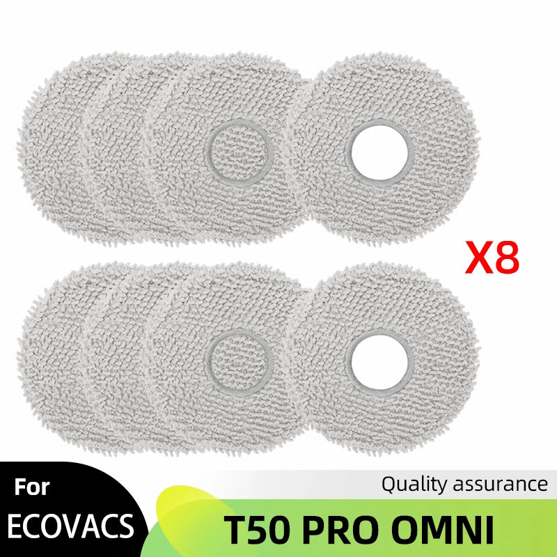 Fit For ECOVACS DEBOT T50 PRO OMNI Replacement Parts Accessories Main Side Brush Hepa Filter Mop Cloth Dust Bag