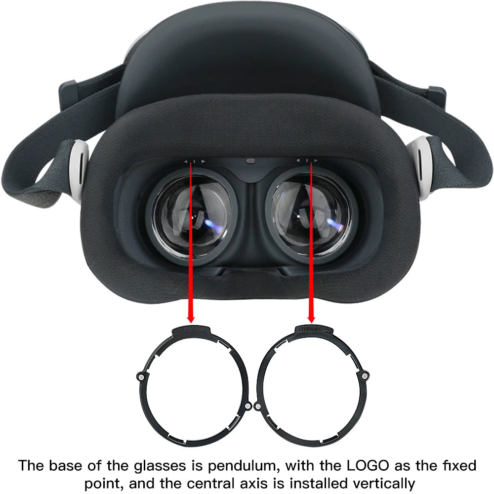 For Pico Neo 3 Prescription Lenses Anti Blue Myopia Lens Quick Disassemble Magnetic Glasses Frame For Pico Neo3 VR Accessories