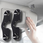 Sun Visor Repair Kit Metal Sun Visor Clip Fix Replacement Heavy Duty Visor Mounting Clips for Wrangler JK JL JT Gladiator 2018+
