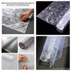 Window Privacy Rainbow Film Static Adhesive Adsorption Plastic 3D Decal Glass Door Insulation Uv Protection