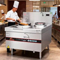 Industrial Kitchen Commercial Electric Induction Wok Cooker Burner Stove Chinese Range for Restaurant Cooking Machine Custom