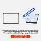 YZ Tempered Glass Screen Protector For Tesla Model 3 Y Center Console Anti Glare HD Film Protection Screen Protecto Accessories