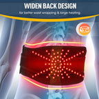 Electric Heating Waist Massager,Vibration Hot Compress Massage Belt,Lumbar Decompression Brace,Lower Back Support,Muscle Relax