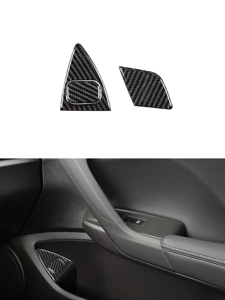 Brand New ABS Carbon Fiber Decorative Car Various Parts Cover Trim Sticker For ACURA TSX 2009-2014 Interior Accessories Stickers