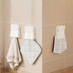 Kitchen Clips 4pcs Sealing Bathroom Toothpaste Holder No-drill Wall-mounted Dishwashing Glove Storage Home Organization