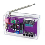 DIY Welding Kits 87-108MHz HU-017A/HU-017B RDA5807S Radio Kit FM DIY Electronic Parts Learning Set