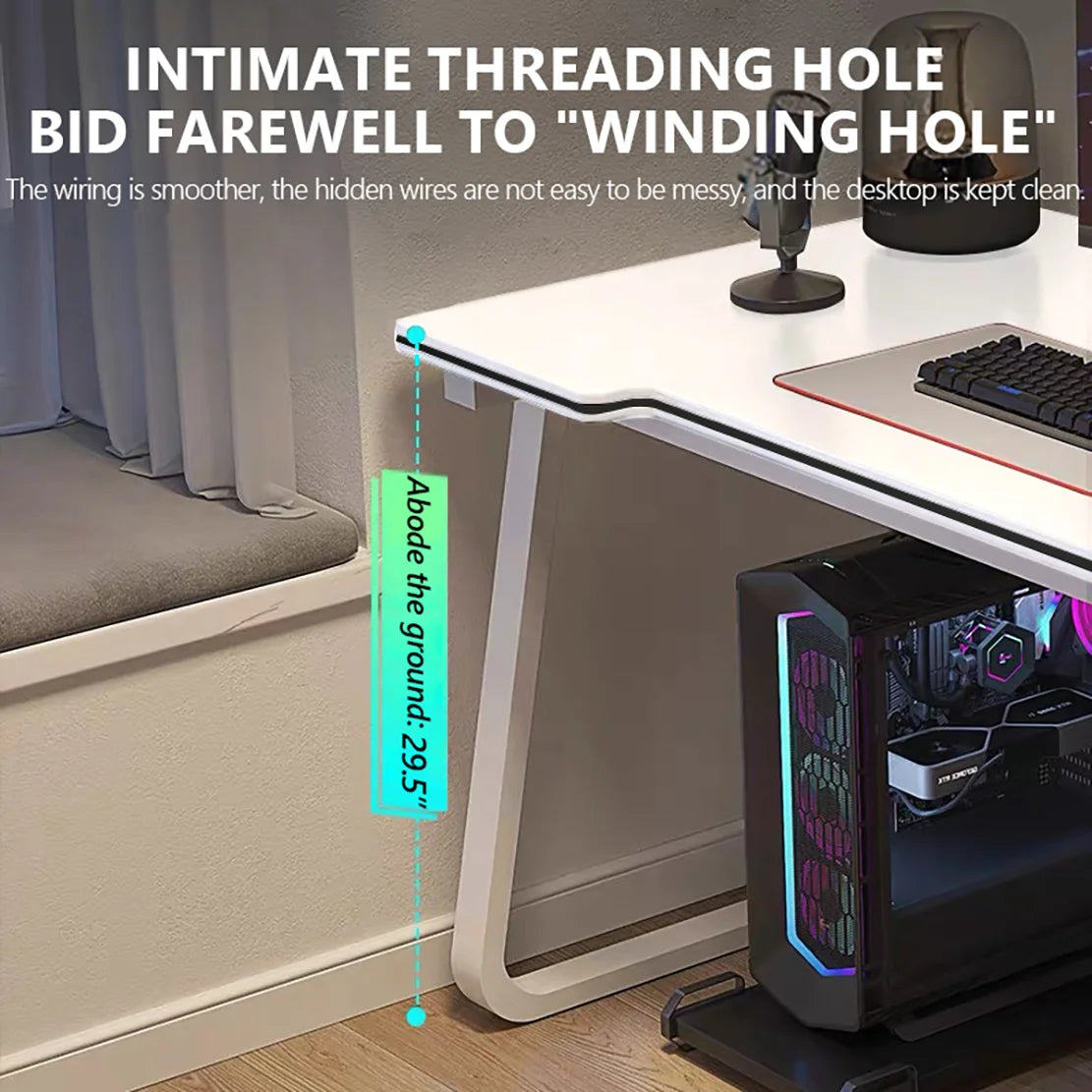 Modern Wood Gaming Desk