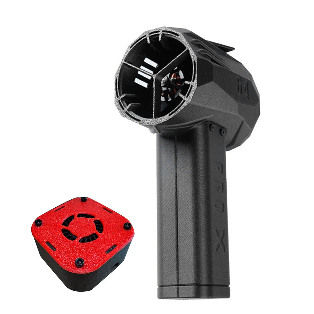 Electric Air Blower 1500g Thrust 64mm Brushless Motor Electric Air Duster 60W Charging Stepless Speed Regulation for Cleaning