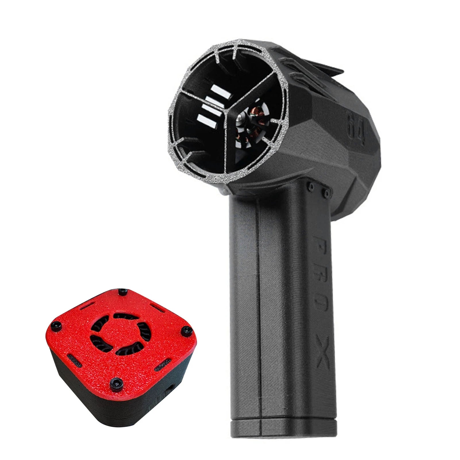 Electric Air Blower 1500g Thrust 64mm Brushless Motor Electric Air Duster 60W Charging Stepless Speed Regulation for Cleaning