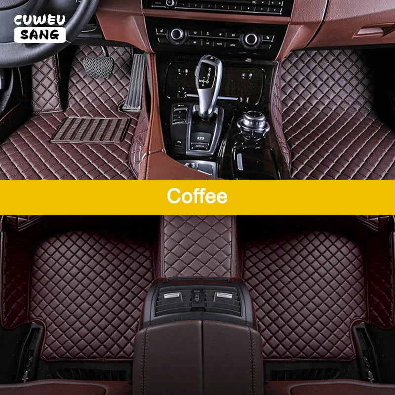 CUWEUSANG Custom Car Floor Mats For Lexus NX NX200t NX250 NX300 NX300h NX350 NX350h NX450h Auto Carpets Foot Coche Accessorie