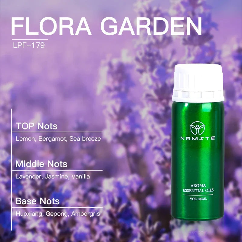 Namste 100ML Floral Fruity Collection Lavender Jasmine Green Tea Perfu