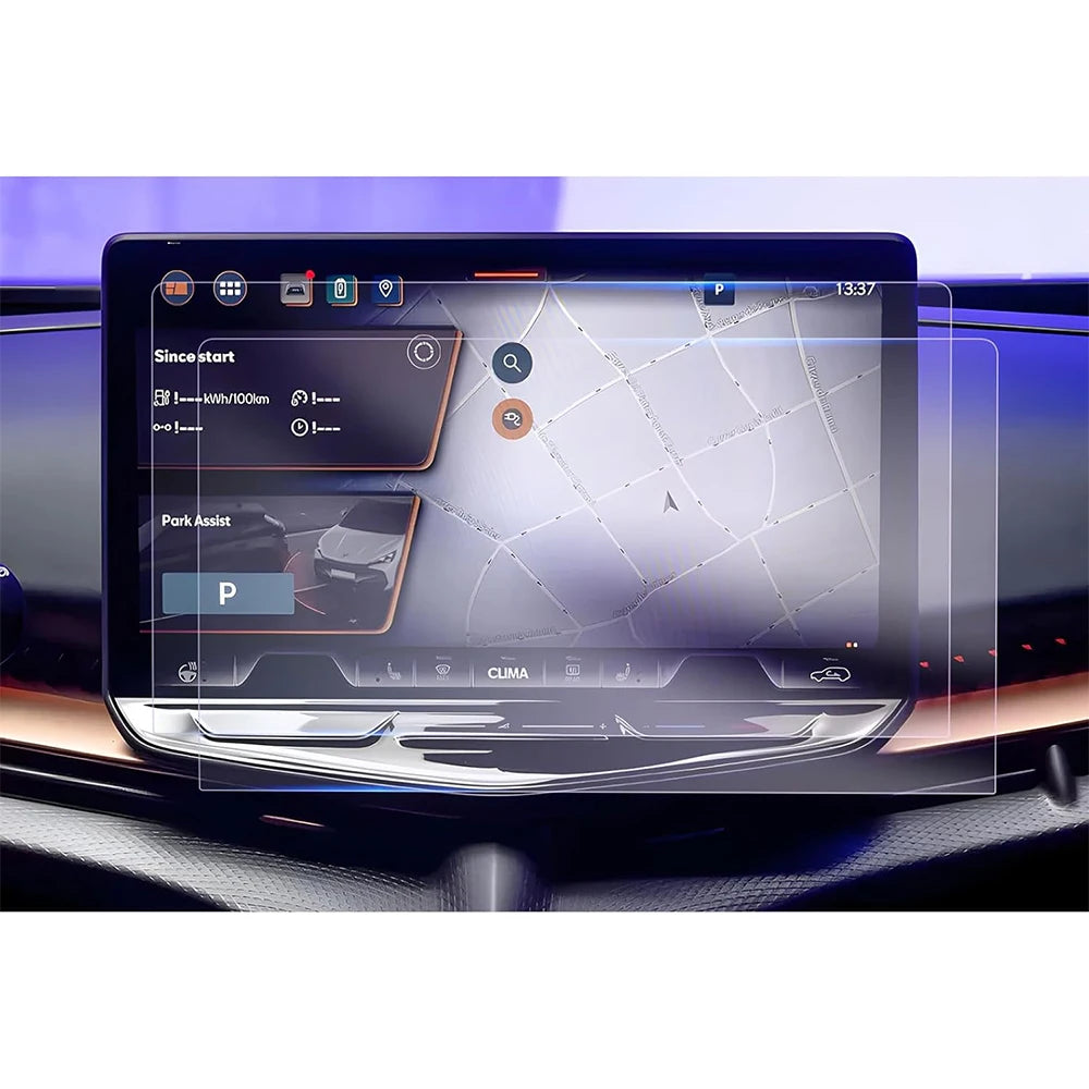 2PCS PET screen protector For Cupra Tavascan 2025 2026 15 Inch  car gps Navigation  Screen film protector