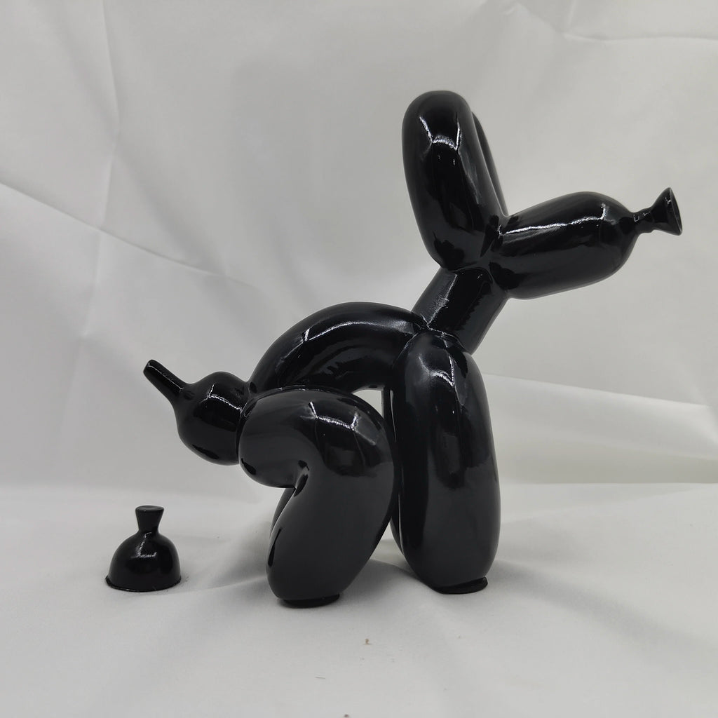 Pooping Dog Sculpture ，Tiny Figurines Home  Cute Novelty Gift,  Coffee Table Decoration