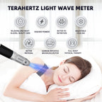 Premium 1200W DS808 Terahertz Blue Light Wave Blower Iteracare Crystal Quantum Energy Wand Electric Heating Massage Wand Blower