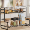 Modern Kitchen Organizer Shelf Waterproof Space Saving Kitchen Storage Stand Convenient Household Bathroom Storage Rack