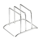 Stainless Steel Cutting Board Storage Rack Pot Lid Organizer Cutting Board Holder  Baking Tool Organizer Kitchen Accessories.
