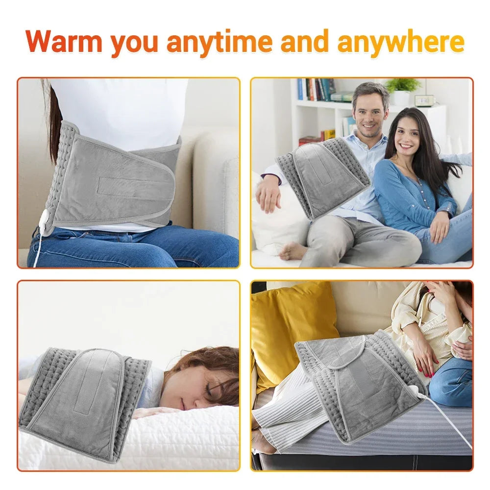 Electric Heating Waist Mat Thermal Warming Pad Office Home Temperature