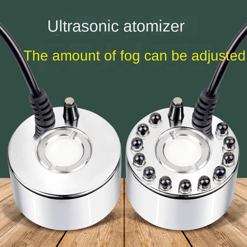 DC24V Humidifier Adjustable Fog Volume Ultrasonic Atomizer Rockery Bon