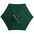 3M Parasol Replacement Cloth Without Stand Parasol Umbrella Cover Waterproof Sunshade Cloth Canopy Patio Garden Cover