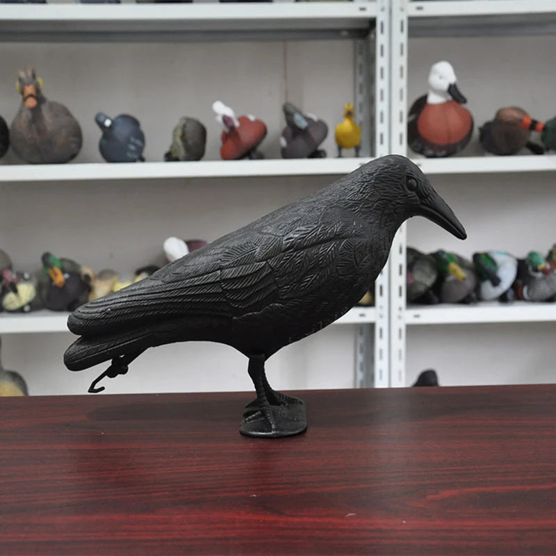 Crow Hunting Decoys Garden Bird Practical Deter Scarer Scarecrow Mice Pest Control Deterrent Repeller Decor For Bird Control