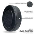 NullMini Replacement Earpads For Logitech G Pro X Headphone Cooling Gel Earmuffs Ear Cover Headband HeadBeam