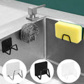 Kitchen Stainless Steel Sink Sponges Holder Self Adhesive Drain Drying Rack Kitchen Wall Hooks Accessories Storage Organizer