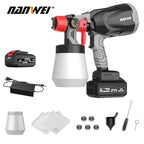 Nanwei Electric Spray Gun Paint Emulsion Paint Spray Gun Sprayer Household Lithium Electric Sprayer Disinfection spray Gun