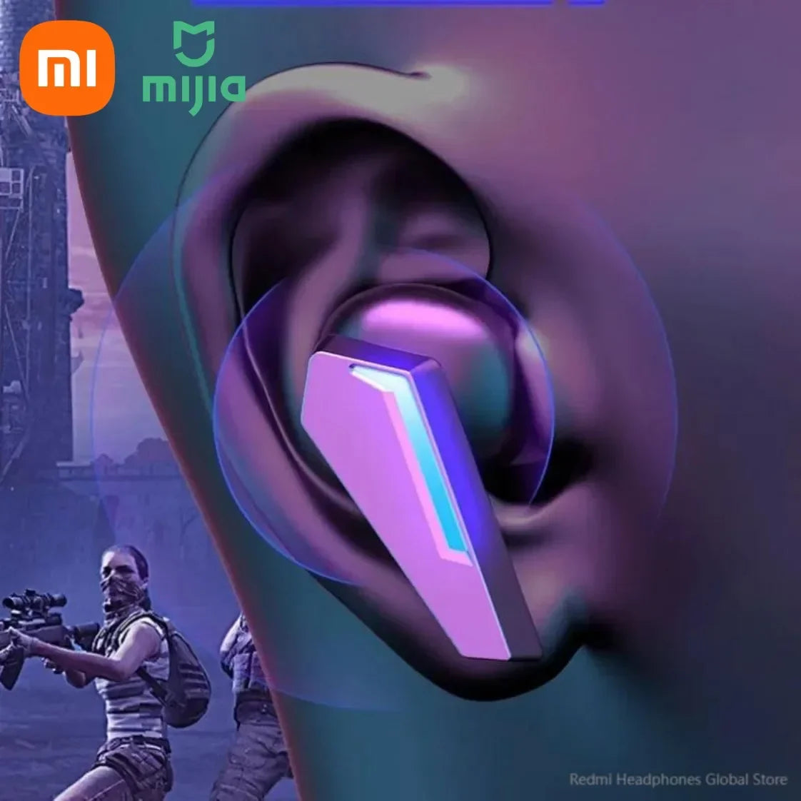 Original XIAOMI M10 Bluetooth Earphones HiFi Long Endurance Gaming Headphones with Microphone Waterproof Sports Earphones