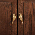 Brass Fortune Bird Knob Creative Drawer Cabinet Door Handles Kitchen Cabinet Shoe Knobs Pure Copper Handles for Furniture Decor
