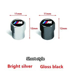 4Pcs Car Wheel Tire Valve Caps for BMW M Series & Models