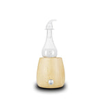Aroma Essential Oils Diffuser Nebulizer Wooden Glass Air Fragrance Ele