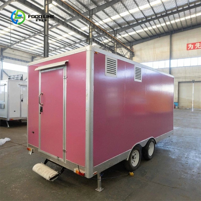 Mobile Food Truck Food Trailer Fully Equipped with Kitchen Equipments