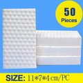 50/80/120pcs/Lot Extra Large Melamine Magic Compressed Sponge Eraser Dishwashing Kitchen Bathroom Office Cleaner Cleaning Tool