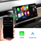 Podofo 9” Head Up Display For Tesla Model 3/Y Tesla HUD Display Carplay Android Auto WIFI Bluetooth OTA Power Speed Update